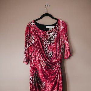 Pink Leopard Dress